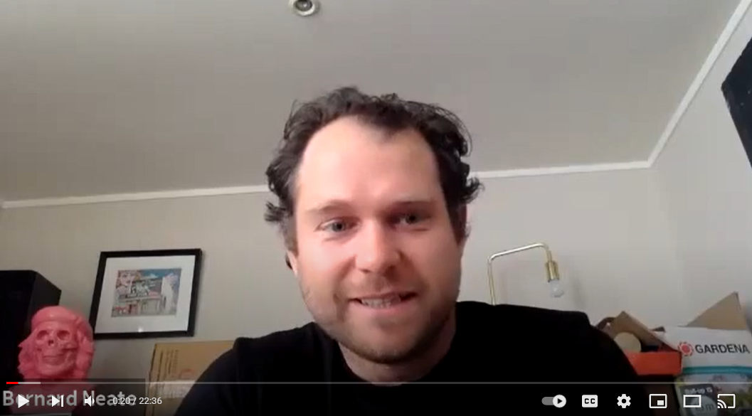 Bernard Neate from Alibi Brewing